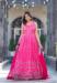 Picture of Enticing Silk Hot Pink Readymade Gown
