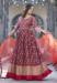 Picture of Georgette & Silk Pale Violet Red Readymade Gown