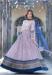 Picture of Delightful Georgette Azure Readymade Gown