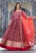 Picture of Bewitching Georgette Maroon Readymade Gown