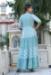 Picture of Well Formed Cotton Light Steel Blue Readymade Gown