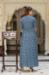 Picture of Sublime Cotton Steel Blue Readymade Gown