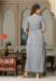 Picture of Well Formed Cotton Silver Readymade Gown