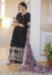 Picture of Splendid Georgette Black Readymade Gown