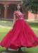 Picture of Superb Georgette Light Coral Readymade Gown