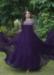 Picture of Admirable Georgette Purple Readymade Gown