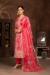 Picture of Well Formed Chiffon Maroon Straight Cut Salwar Kameez