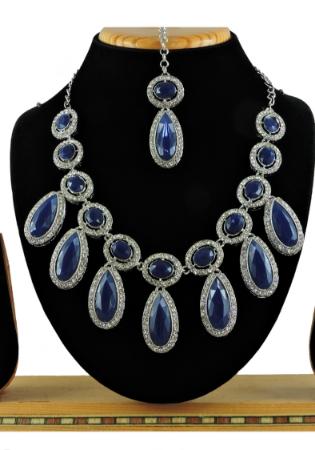 Picture of Sublime Midnight Blue Necklace Set