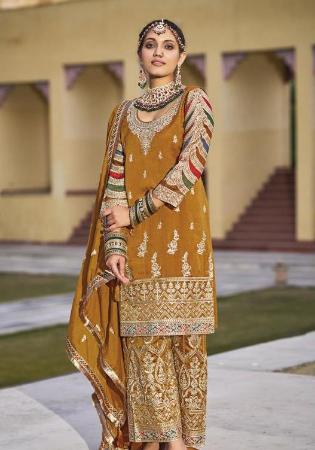 Picture of Admirable Silk Chocolate Readymade Salwar Kameez