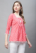 Picture of Enticing Cotton Light Pink Kurtis & Tunic