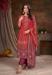 Picture of Amazing Silk Dark Red Readymade Salwar Kameez