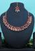 Picture of Graceful Maroon Necklace Set