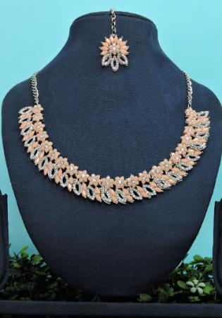 Picture of Gorgeous Rosy Brown Necklace Set