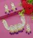 Picture of Ravishing Chiffon Purple Necklace Set