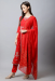 Picture of Excellent Rayon Maroon Readymade Salwar Kameez