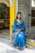 Picture of Sightly Silk Teal Saree