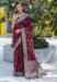 Picture of Pretty Silk Maroon Saree