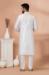 Picture of Sightly Georgette White Kurtas
