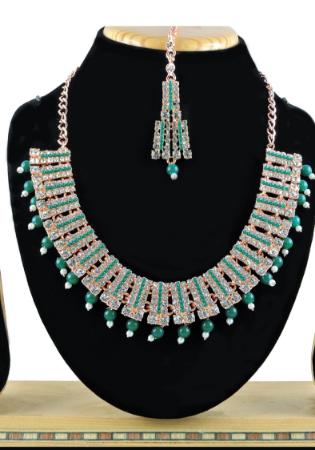 Picture of Sightly Medium Sea Green Necklace Set