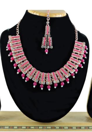 Picture of Beautiful Dim Gray Necklace Set