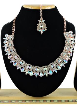 Picture of Charming Grey Necklace Set