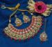 Picture of Shapely Indian Red Necklace Set
