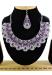 Picture of Admirable Purple Necklace Set