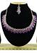 Picture of Fascinating Purple Necklace Set