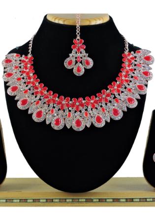 Picture of Marvelous Crimson Necklace Set