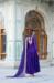 Picture of Resplendent Georgette Purple Readymade Gown