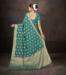 Picture of Classy Georgette Cadet Blue Saree