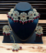 Picture of Delightful Maroon Necklace Set