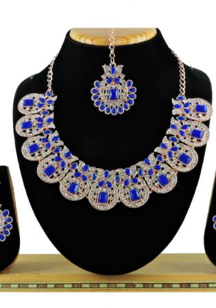 Picture of Gorgeous Midnight Blue Necklace Set