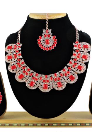 Picture of Magnificent Crimson Necklace Set