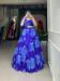 Picture of Elegant Chiffon Royal Blue Readymade Lehenga Choli
