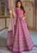 Picture of Pleasing Silk Rosy Brown Readymade Gown