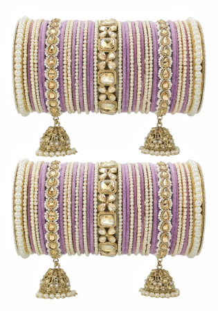 Picture of Exquisite Rosy Brown Bangles
