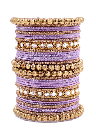 Picture of Alluring Violet Bangles