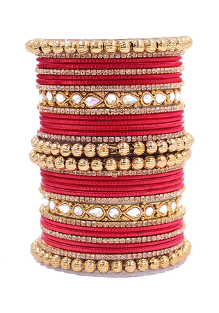 Picture of Grand Maroon Bangles