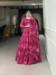 Picture of Elegant Georgette Brown Readymade Gown
