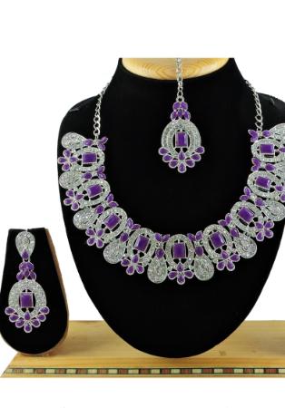 Picture of Fine Purple Necklace Set