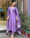 Picture of Charming Silk Medium Purple Readymade Salwar Kameez