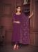 Picture of Fascinating Georgette Purple Anarkali Salwar Kameez