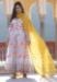 Picture of Ideal Silk White Readymade Gown