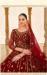 Picture of Ravishing Net Maroon Anarkali Salwar Kameez