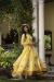 Picture of Classy Silk Golden Rod Readymade Gown