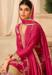 Picture of Comely Chiffon Hot Pink Anarkali Salwar Kameez