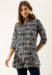 Picture of Ideal Rayon & Cotton Dark Grey Kurtis And Tunic