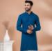 Picture of Alluring Rayon Teal Kurtas