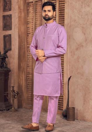 Picture of Well Formed Silk Thistle Kurtas